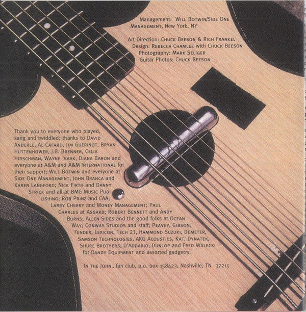 John Hiatt : Perfectly Good Guitar (CD, Album, RE, RM)