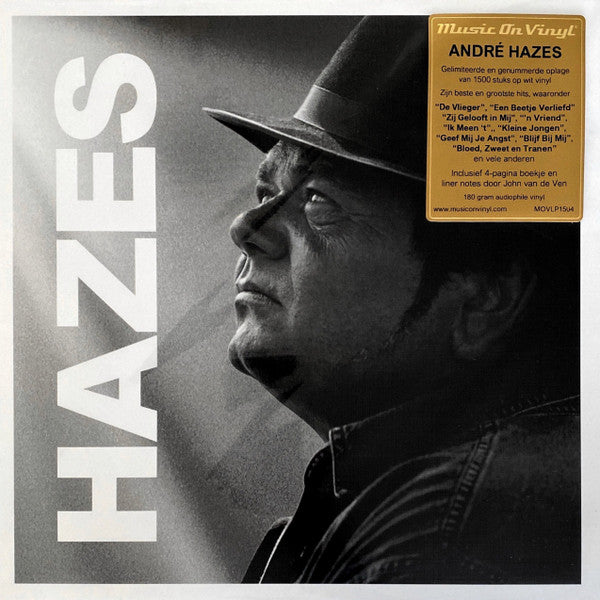 André Hazes : Hazes (2xLP, Comp, Ltd, Num, Whi)