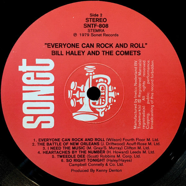 Bill Haley & The Comets* : Everyone Can Rock And Roll (LP, Album)