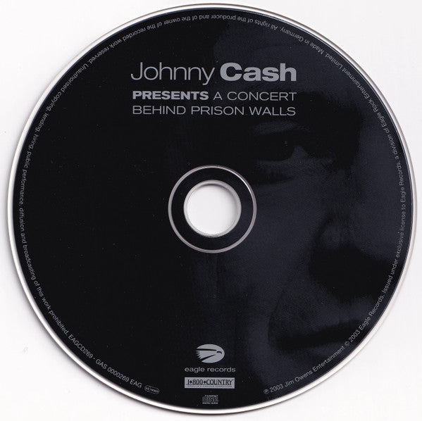 Johnny Cash : A Concert Behind Prison Walls (CD, Album)