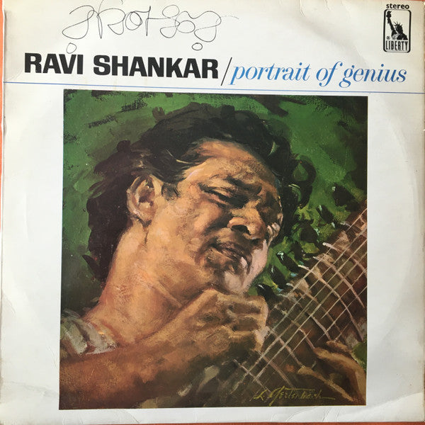 Ravi Shankar : Portrait Of Genius (LP, Album, RE)