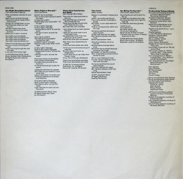 Randy Crawford : Secret Combination (LP, Album, Win)
