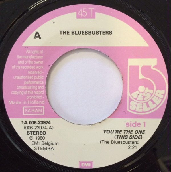 The Blues Busters : You're The One / I Won't Let You Go (7", Single)