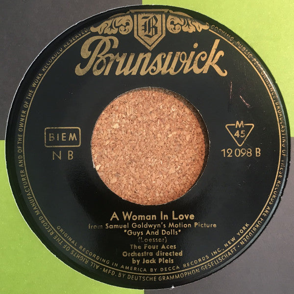 The Four Aces : Bahama Mama / A Woman In Love (7")