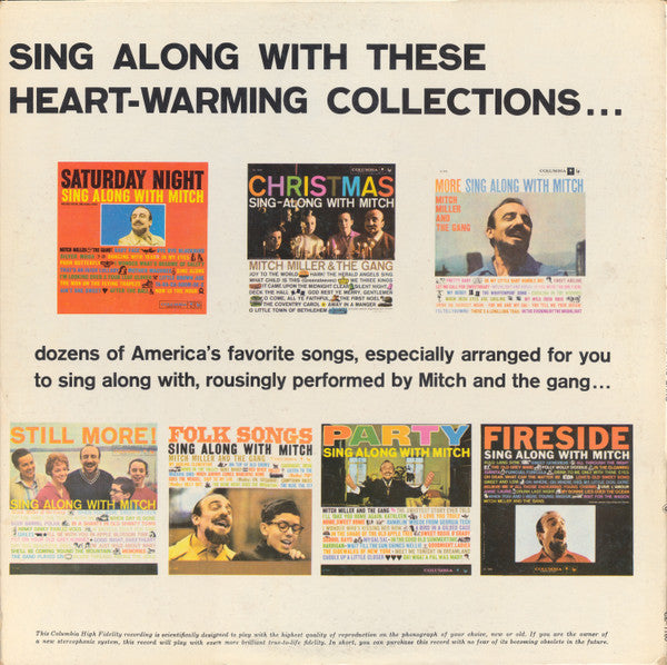 Mitch Miller And The Gang : Sing Along With Mitch (LP, Gat)