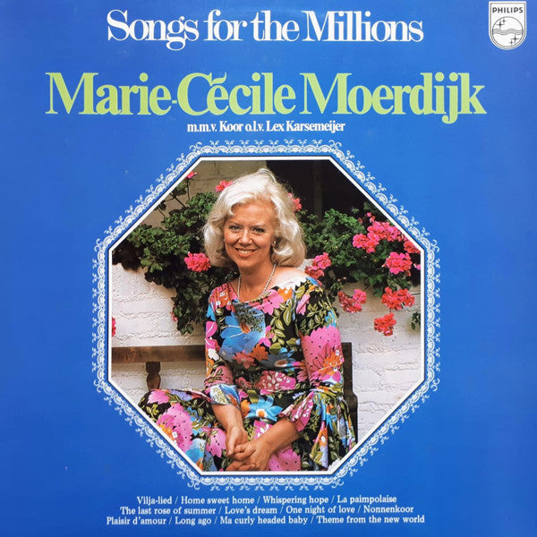Marie-Cécile Moerdijk : Songs For The Millions (LP)