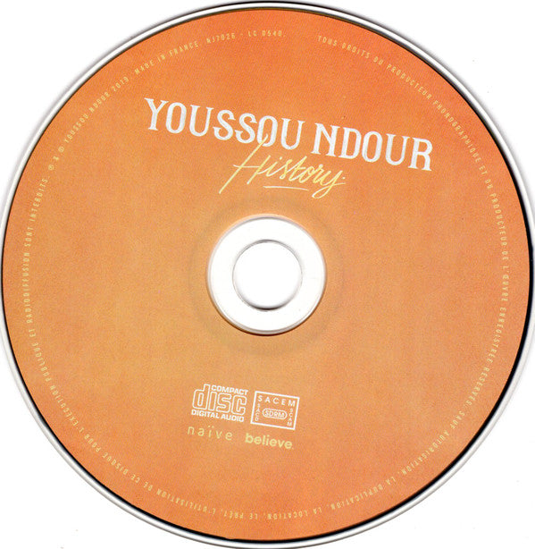 Youssou N'Dour : History (CD, Album)