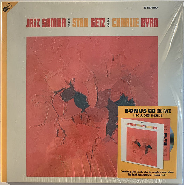 Stan Getz, Charlie Byrd : Jazz Samba (LP, Album, RE + CD, Album, RE)