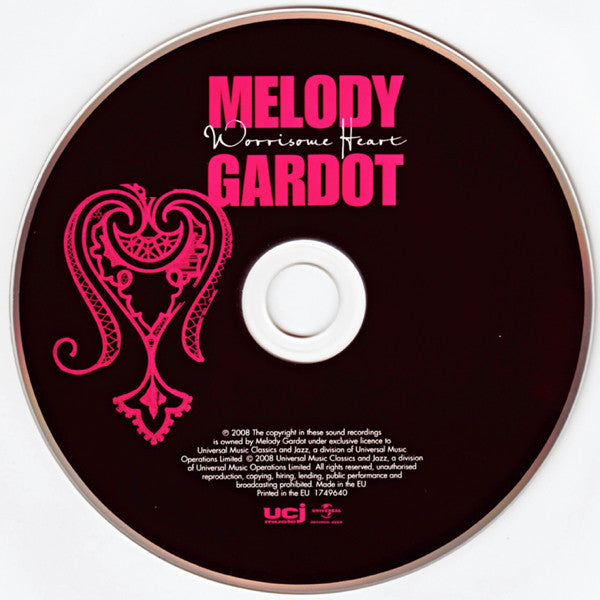 Melody Gardot : Worrisome Heart (CD, Album, Sup)