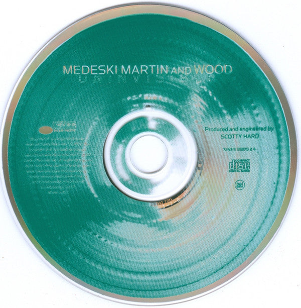 Medeski Martin & Wood : Uninvisible (CD, Album, Dig)