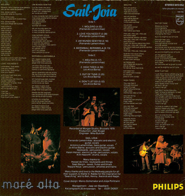 Sail-Joia : Maré Alta (LP, Album)