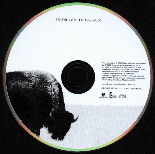 U2 : The Best Of 1990-2000 (CD, Comp)