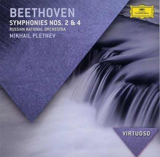 Ludwig van Beethoven, Russian National Orchestra, Mikhail Pletnev : Symphonies Nos. 2 & 4 (CD)
