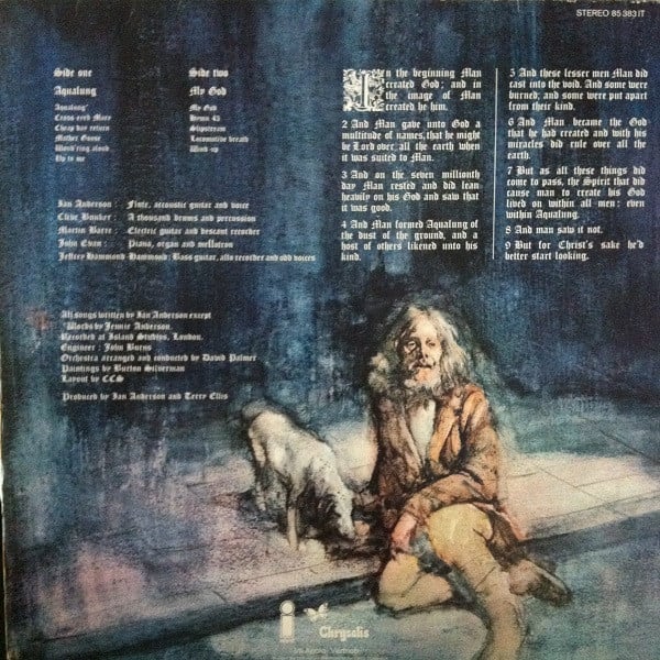 Jethro Tull : Aqualung (LP, Album, Gat)