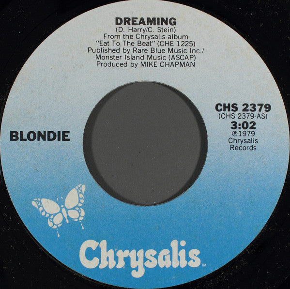 Blondie : Dreaming (7", Single, Styrene, Pit)