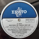 Johann Sebastian Bach - Heinrich-Schütz-Chor Heilbronn, Südwestdeutsches Kammerorchester, Fritz Werner : Oratorio De Pâques - Oster-Oratorium BWV 249 (LP, Amb)