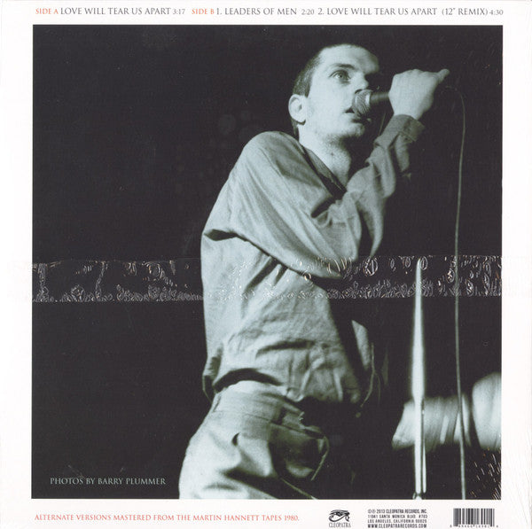 Joy Division : Love Will Tear Us Apart (12", Ltd, RE, Unofficial, Glo)