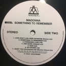 Madonna : Something To Remember (LP, Album, Comp, RE, 180)