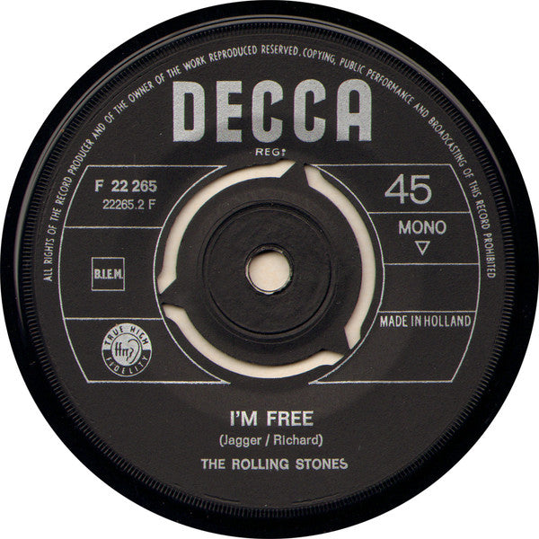 The Rolling Stones : Get Off Of My Cloud / I'm Free (7", Single, Mono, Gre)