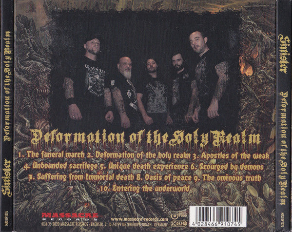 Sinister : Deformation Of The Holy Realm (CD, Album, Dig)