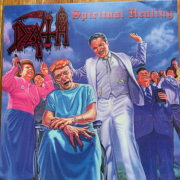 Death (2) : Spiritual Healing (LP, Album, RE, RM, RP)
