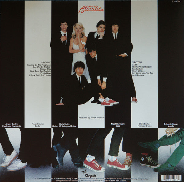 Blondie : Parallel Lines (LP, Album, RE, RP, 180)