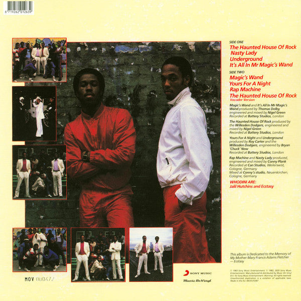 Whodini : Whodini (LP, Album, Ltd, Num, RE, Red)