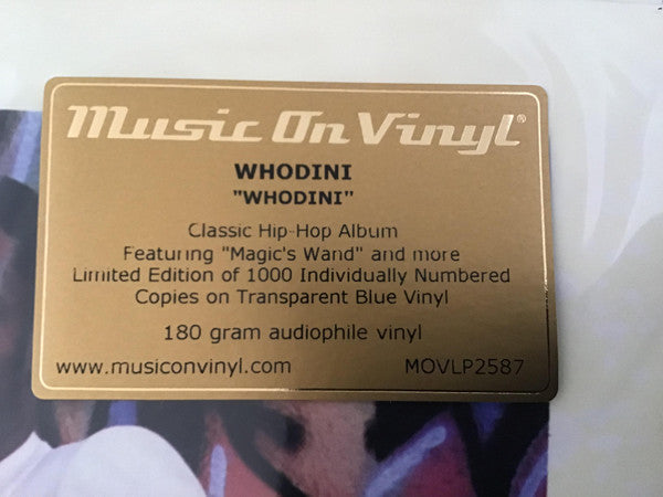 Whodini : Whodini (LP, Album, Ltd, Num, RE, Red)