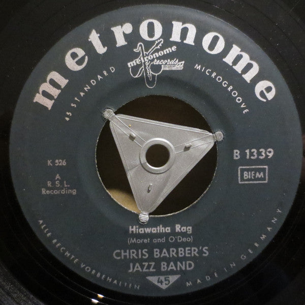 Chris Barber's Jazz Band / The Monty Sunshine Quartet : Hiawatha Rag / Si Tu Vois Ma Mère (7", Single)