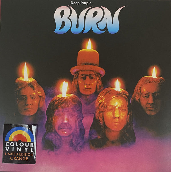 Deep Purple : Burn (LP, Album, Ltd, RE, Ora)