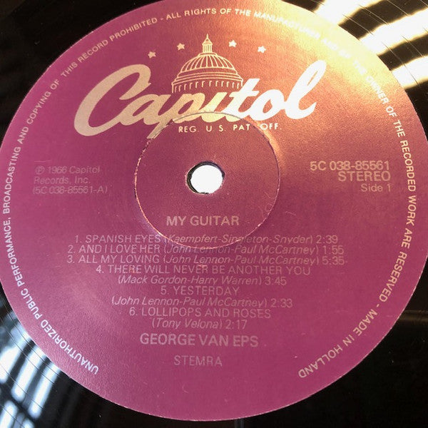 George Van Eps : My Guitar (LP, RE)