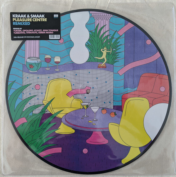Kraak & Smaak : Pleasure Centre ‎Remixed (LP, Album, Pic)