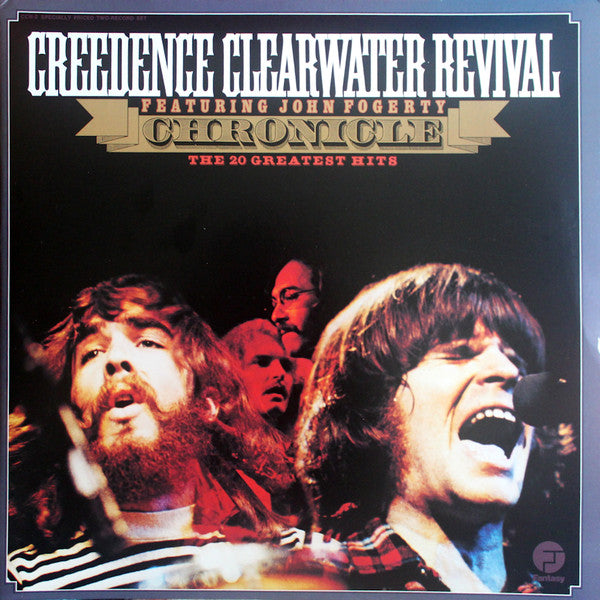 Creedence Clearwater Revival Featuring John Fogerty : Chronicle - The 20 Greatest Hits (2xLP, Comp, RE, RP, Gat)