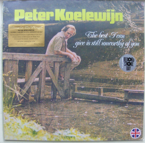 Peter Koelewijn : The Best I Can Give Is Still Unworthy Of You (LP, Album, Ltd, Whi)