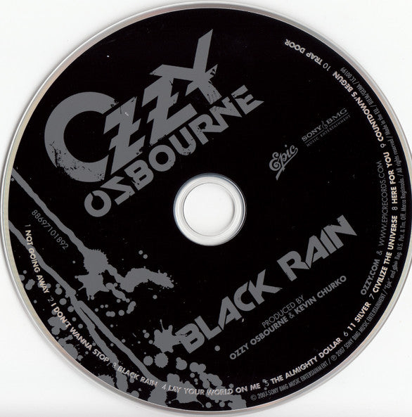Ozzy Osbourne : Black Rain (CD, Album)