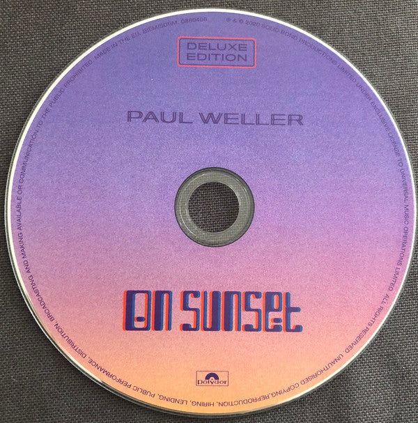 Paul Weller : On Sunset (CD, Album, Dlx, Dig)