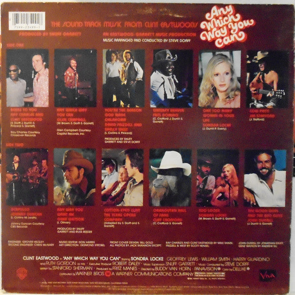 Various : The Sound Track Music From Clint Eastwood's Any Which Way You Can (LP, Comp)