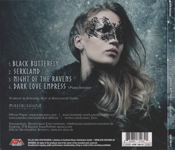 Leaves' Eyes : Black Butterfly (CD, EP, S/Edition, Dig)