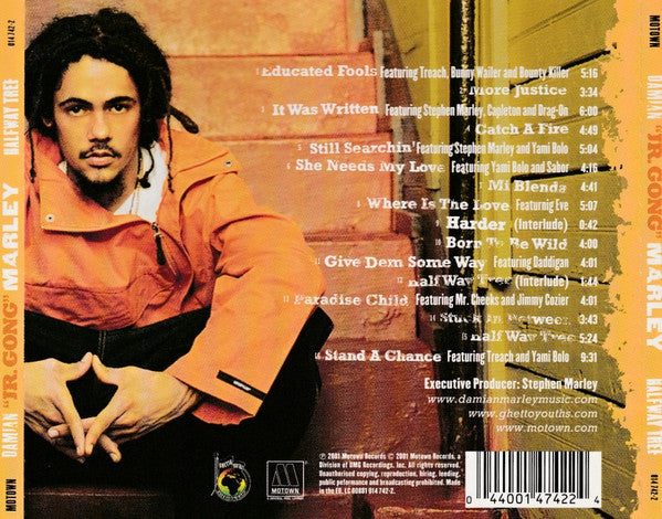 Damian "Jr. Gong" Marley* : Halfway Tree (CD, Album)
