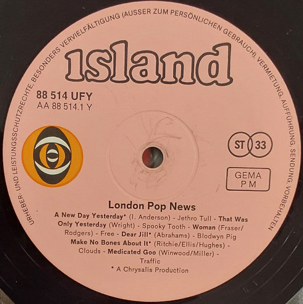 Various : London Pop News (LP, Smplr)