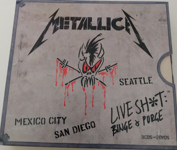 Metallica : Live Sh*t: Binge & Purge (3xCD, Album + 2xDVD-V, NTSC, Dol + Box, RE, RP)