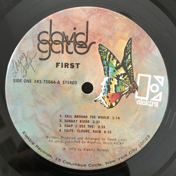 David Gates : First (LP, Album, San)