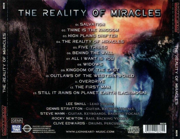 Lionheart (4) : The Reality Of Miracles (CD, Album)