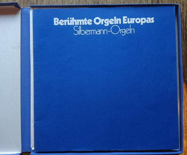 Werner Jacob : Silbermann-Orgeln - Berühmte Orgeln Europas (5xLP + Box)