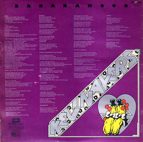 Kevin Ayers : Bananamour (LP, Album, RP, Gat)