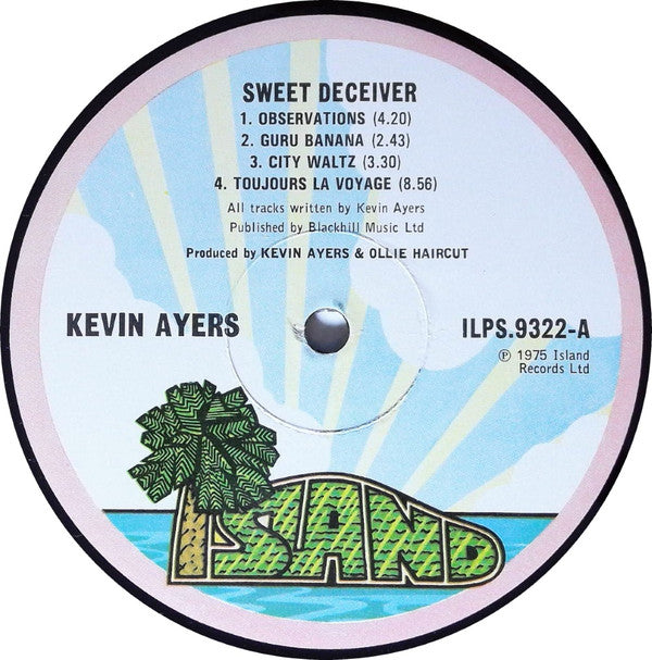 Kevin Ayers : Sweet Deceiver (LP, Album)