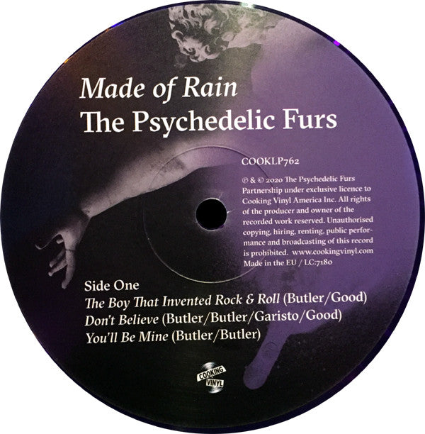 The Psychedelic Furs : Made Of Rain (2xLP, Ltd, Pur)