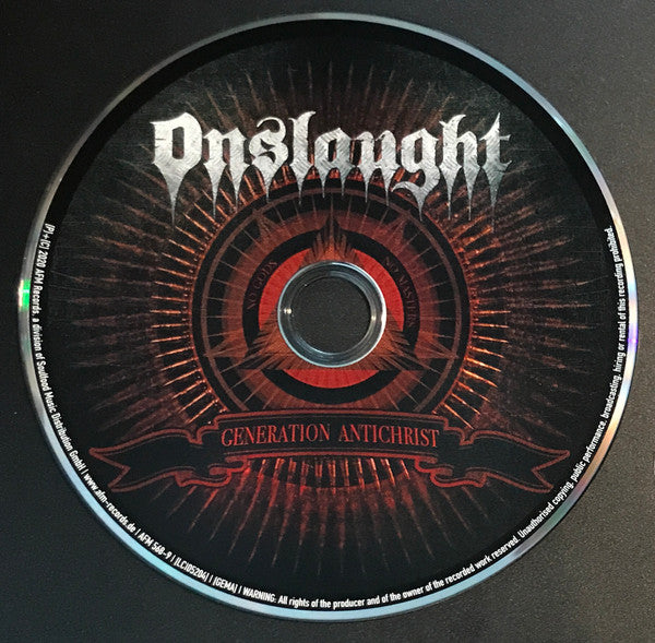 Onslaught (2) : Generation Antichrist (CD, Album, Dig)