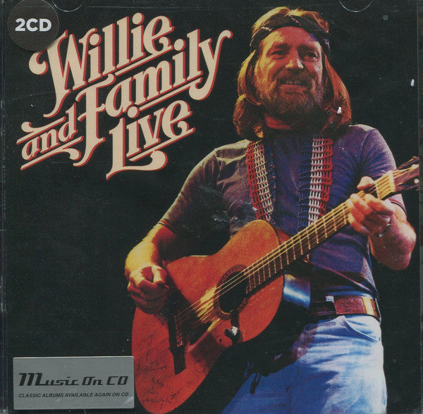 Willie Nelson : Willie And Family Live (2xCD, Album, RE)