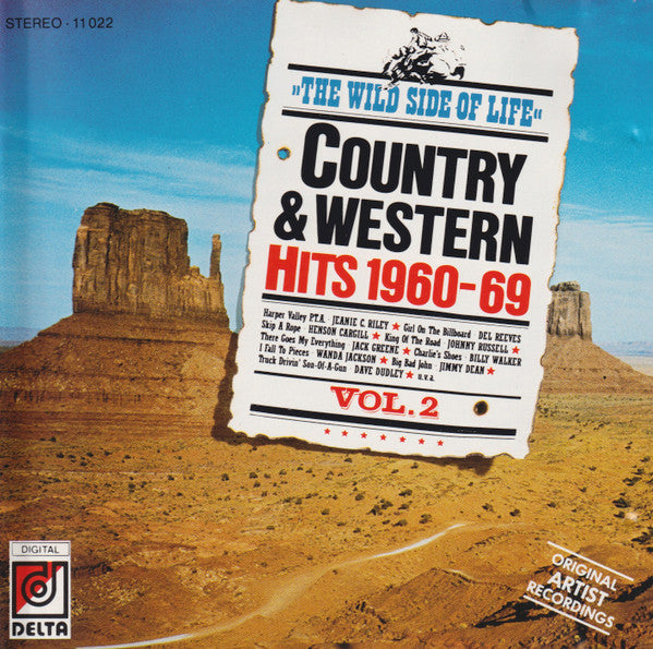 Various : Country & Western Hits 1960 - 69 Vol. 2 (CD, Comp)